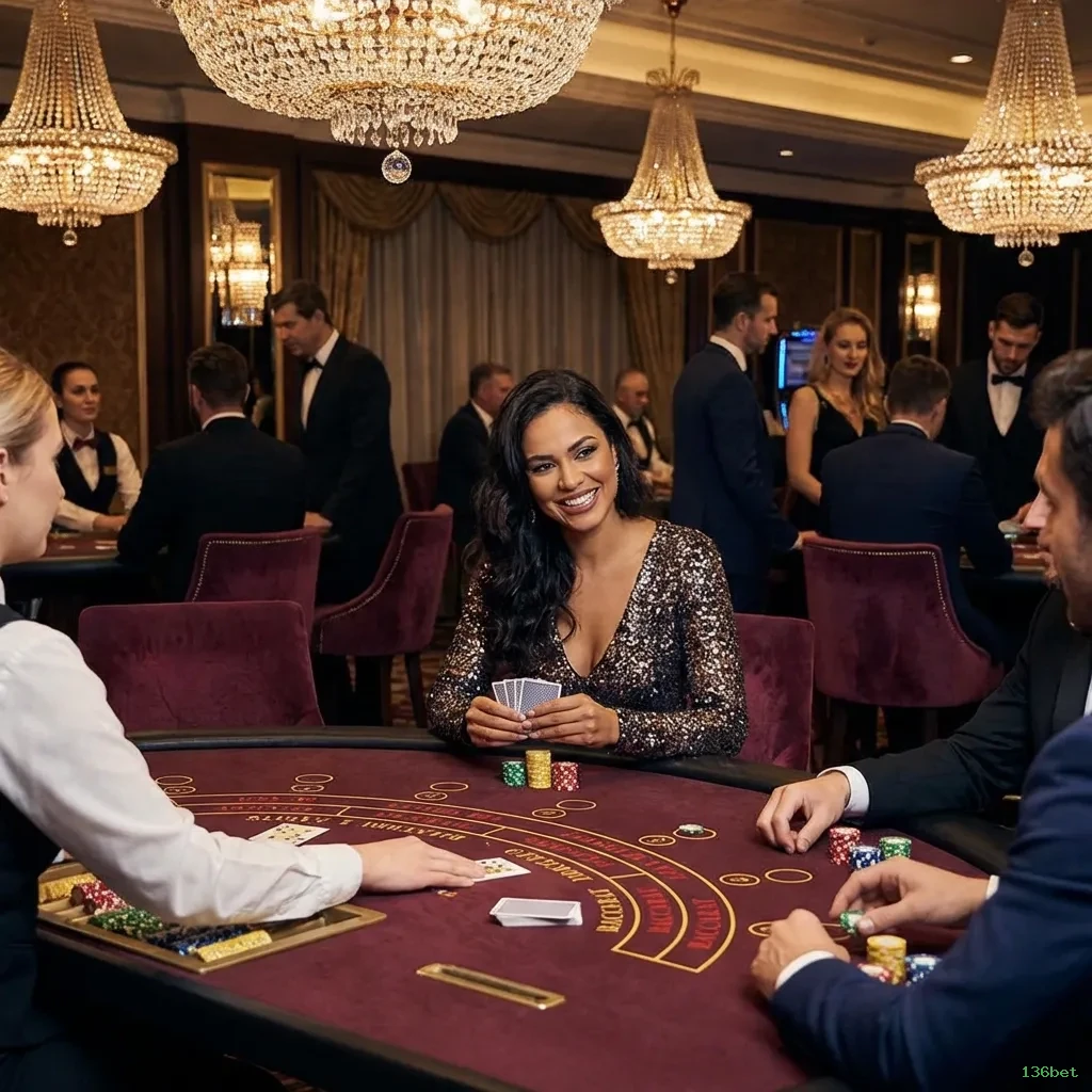 Roleta e blackjack 136bet
